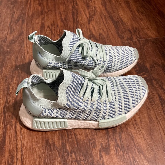 adidas Shoes - Adidas NMD R1 STLT primeknit Ash Green